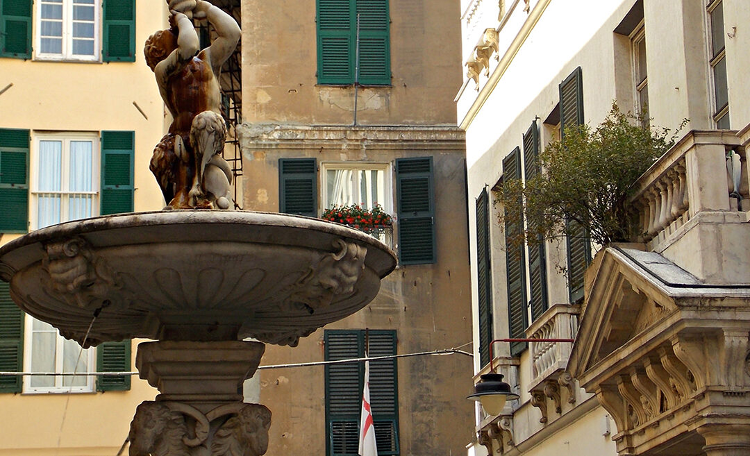 La profezia del Melograno di Piazza Campetto, a Genova